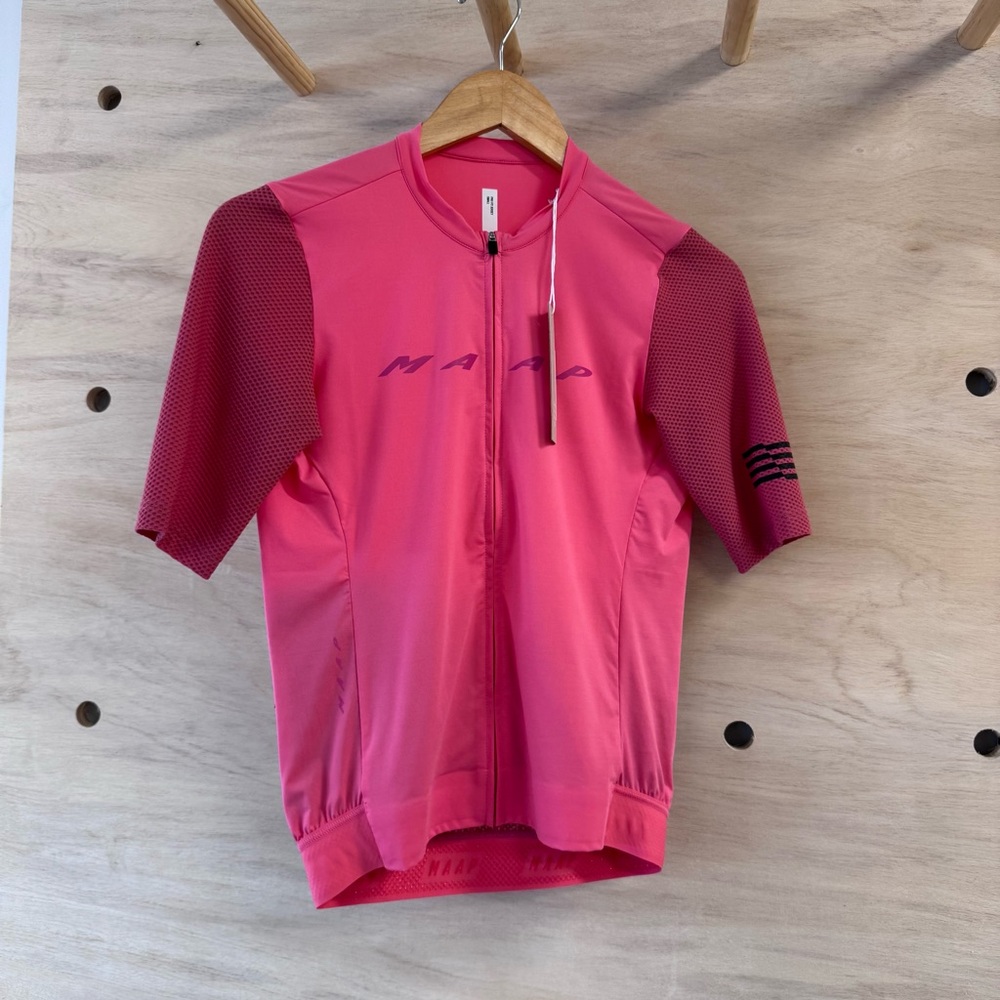 Men's Pink Cycling Jersey, MAAP. high performance.